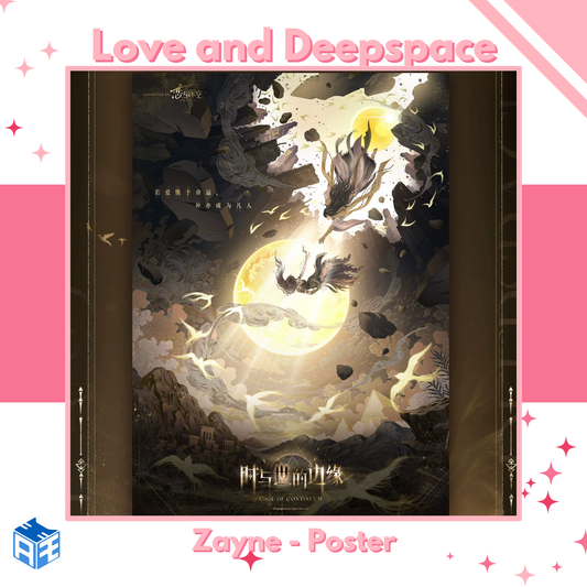 [Pre-order] Love and Deepspace "Zayne: God of Annihilation" Poster