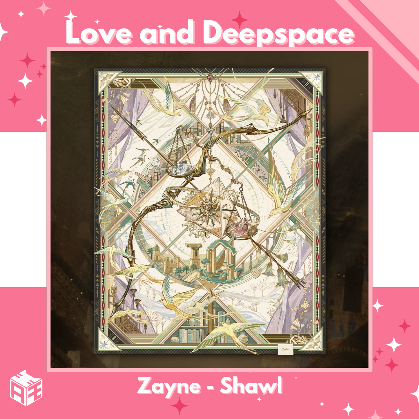 [Pre-order] Love and Deepspace "Zayne: God of Annihilation" Shawl