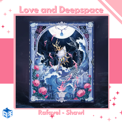 [Pre-order] Love and Deepspace "Rafayel: Lemurian Sea God" Shawl