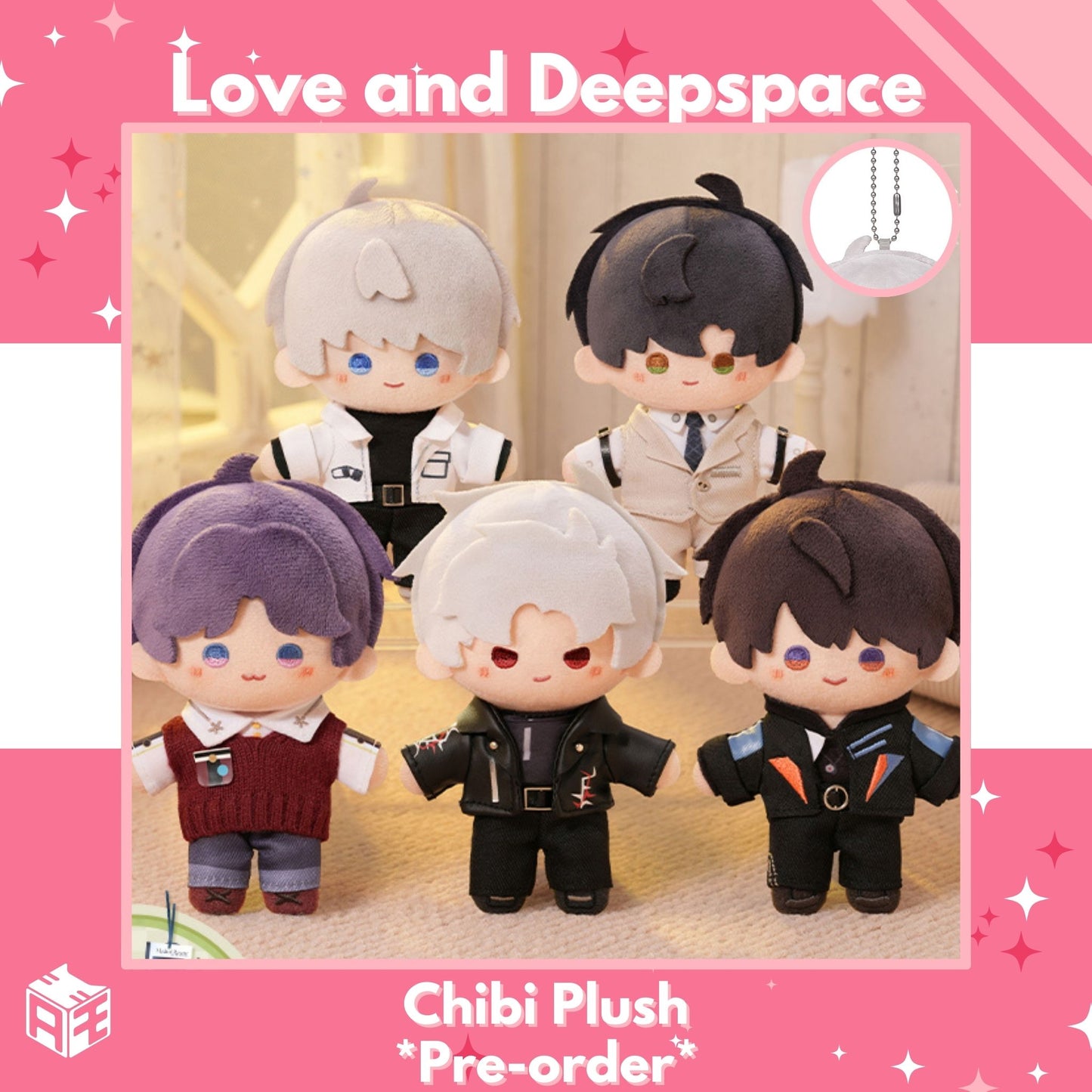 [Pre-order] Love and Deepspace "Roaming Moments" Chibi Plush