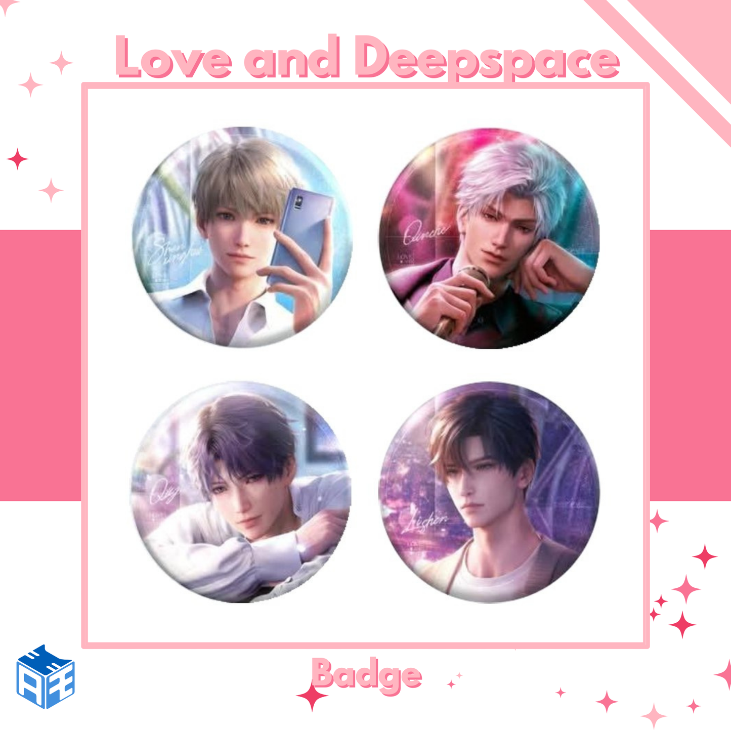 [Limited Edition] Love and Deepspace "Space Echo" Badge