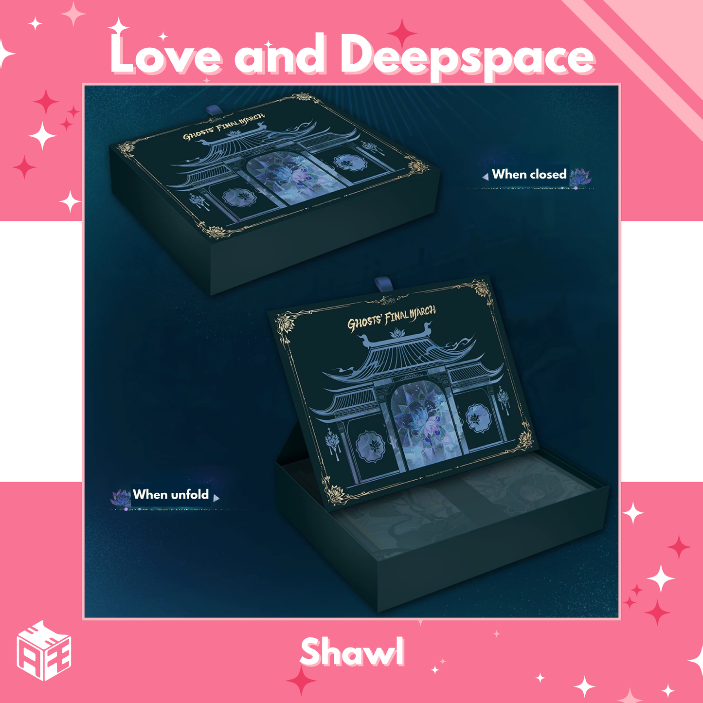[Pre-order] Love and Deepspace "Caleb: Netherlord" Shawl