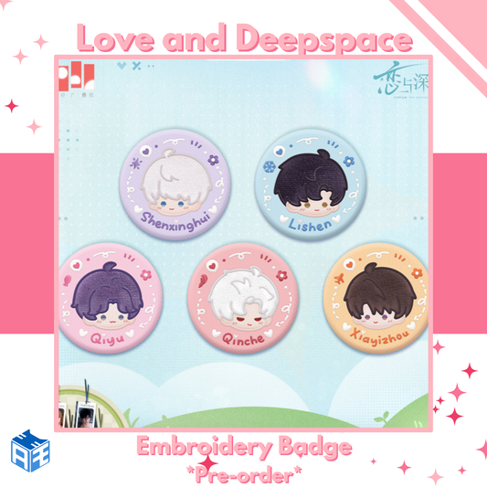 [Pre-order] Love and Deepspace "Roaming Moments" Embroidery Badge