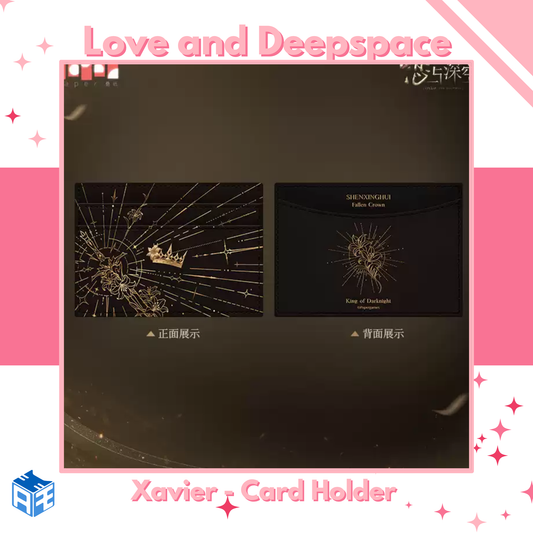 [Pre-order] Love and Deepspace "Xavier: King of Darknight" Card Holder