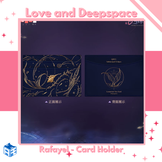 [Pre-order] Love and Deepspace "Rafayel: Lemurian Sea God" Card Holder