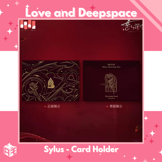 [Pre-order] Love and Deepspace "Sylus: Silverwing Fiend" Card Holder