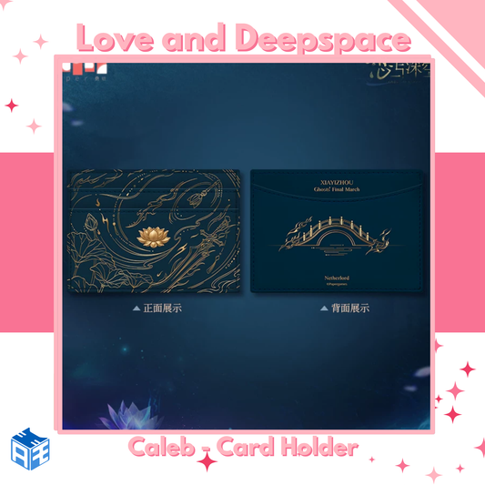[Pre-order] Love and Deepspace "Caleb: Netherlord" Card Holder
