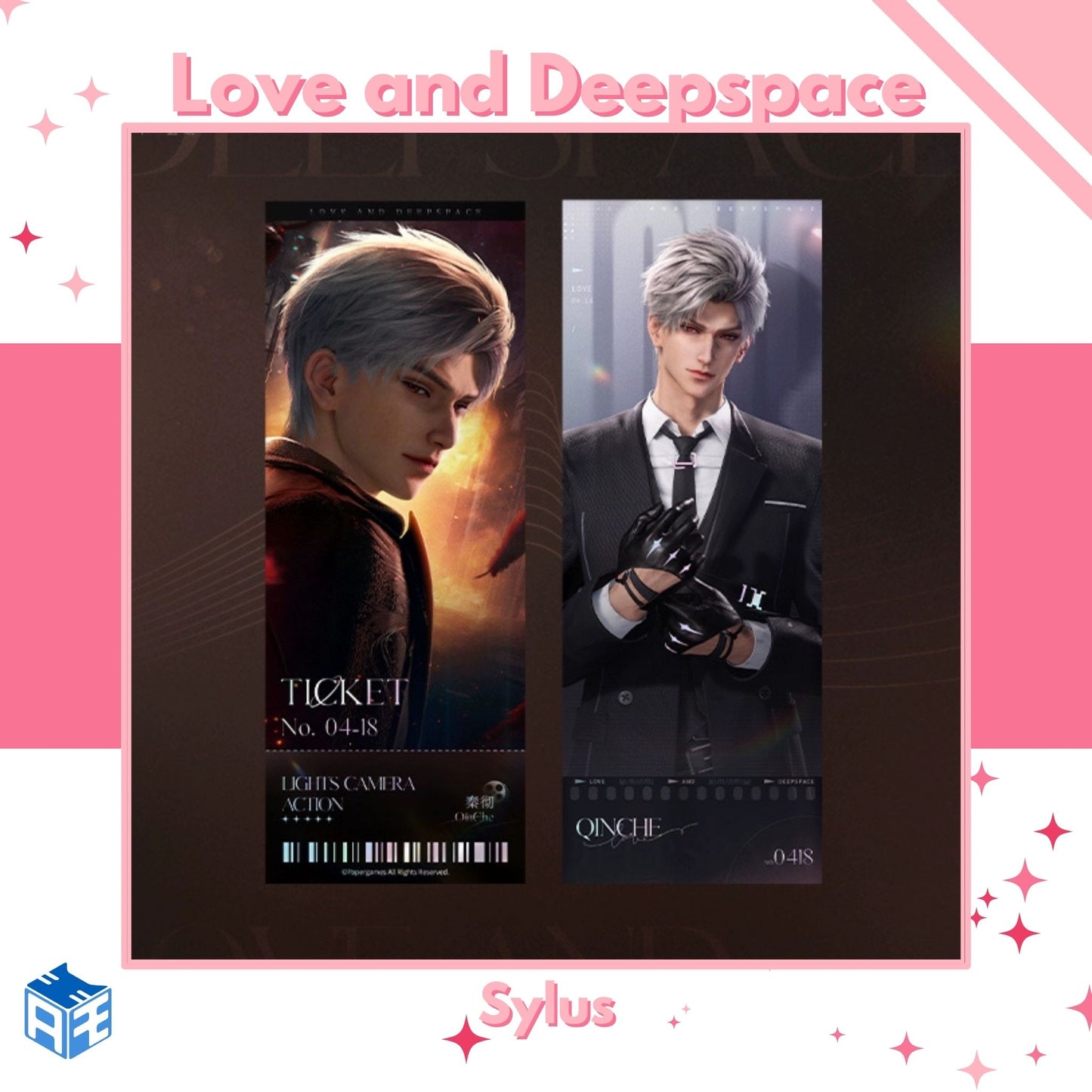 [In Stock]  Love and Deepspace x Wanda Film Collaboration Laser Ticket Set