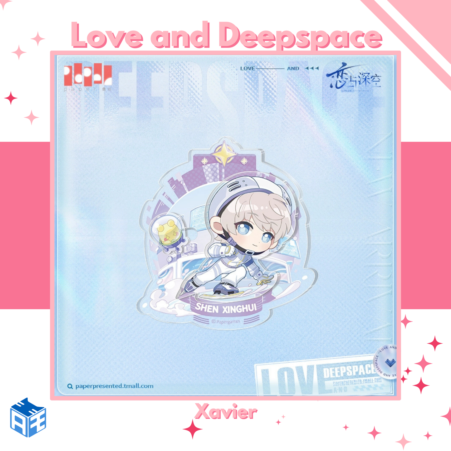 [In Stock] Love and Deepspace "Beyond the Limit" Chibi Mini Medal
