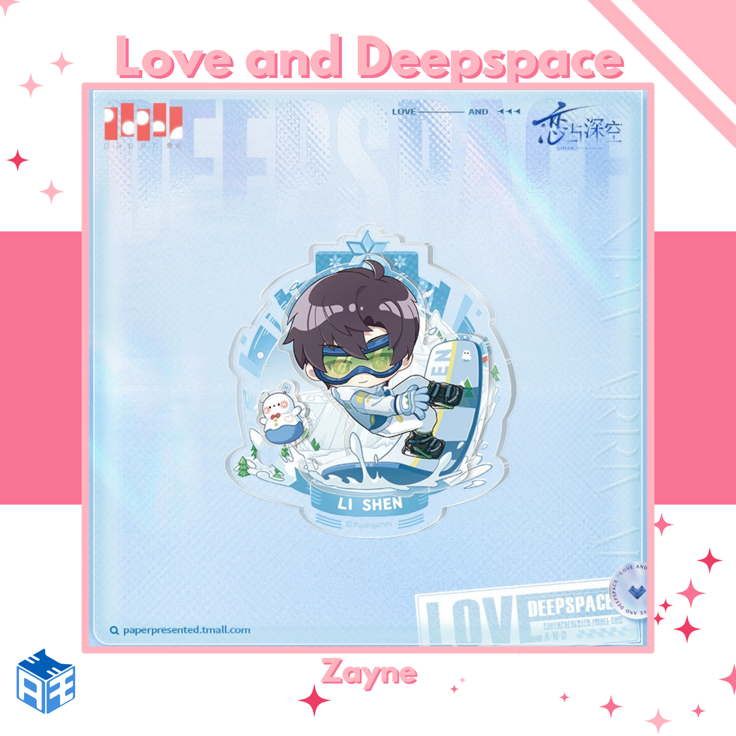 [In Stock] Love and Deepspace "Beyond the Limit" Chibi Mini Medal