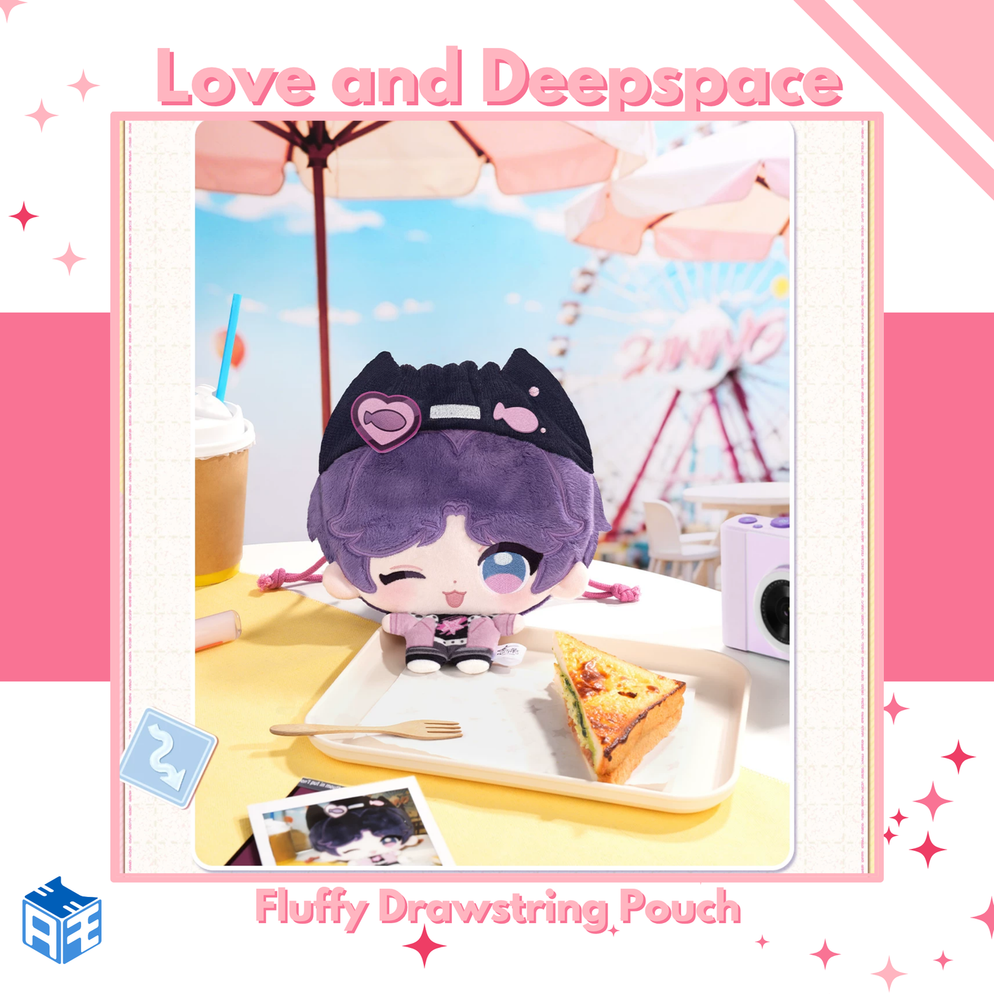 [Pre-order] Love and Deepspace "Where Hearts Wander" Plush Drawstring Bag