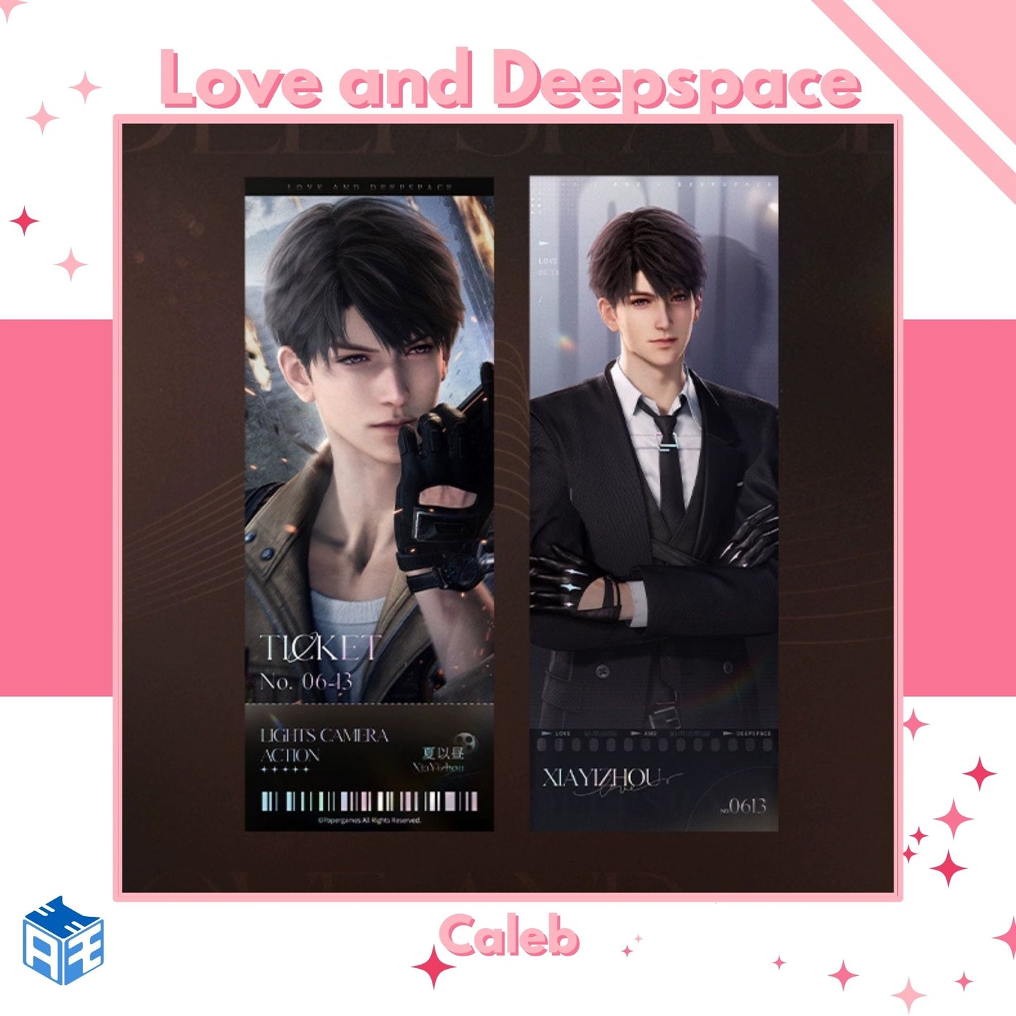 [In Stock]  Love and Deepspace x Wanda Film Collaboration Laser Ticket Set