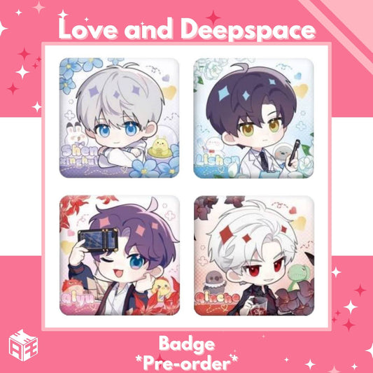 [Limited Edition] Love and Deepspace "Linkon Chibi Report" Badge