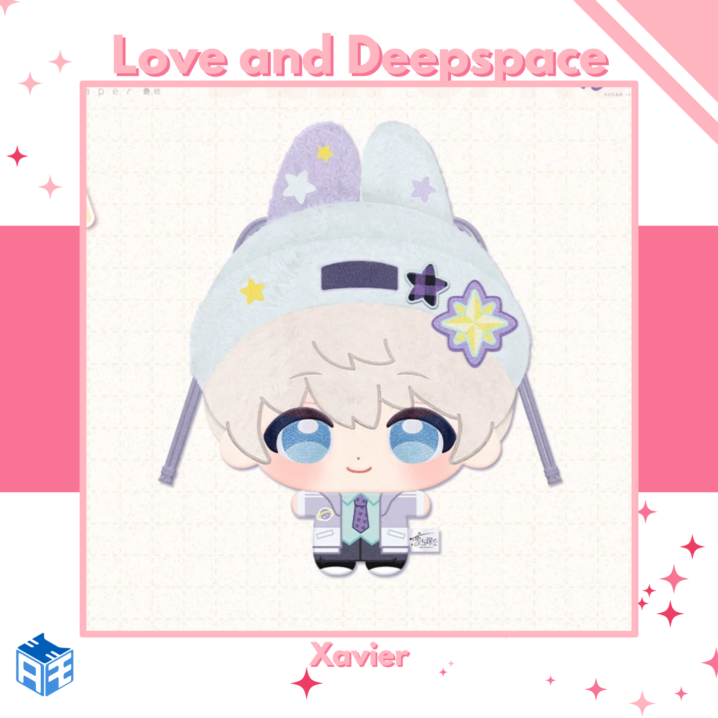 [Pre-order] Love and Deepspace "Where Hearts Wander" Plush Drawstring Bag