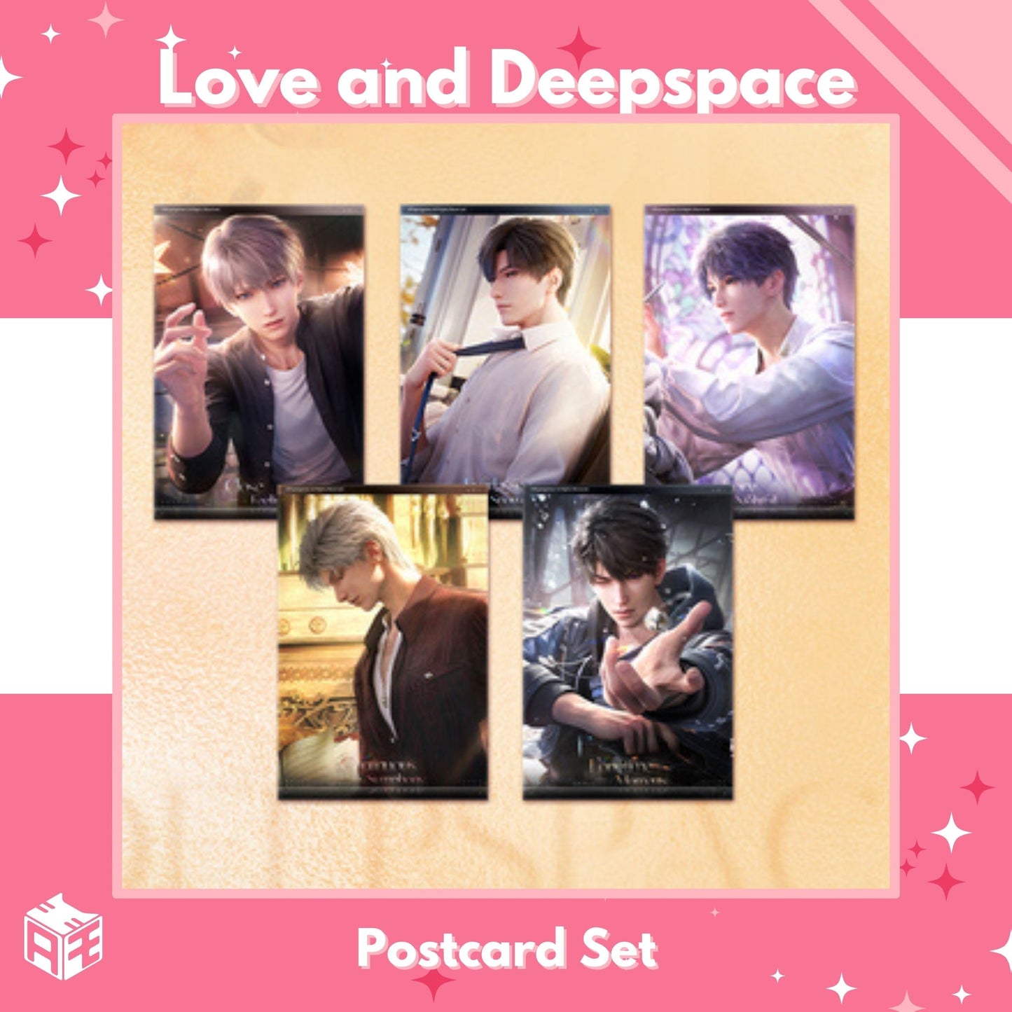 [In Stock] Love and Deepspace "Emotion Snapshot" Postcard Set