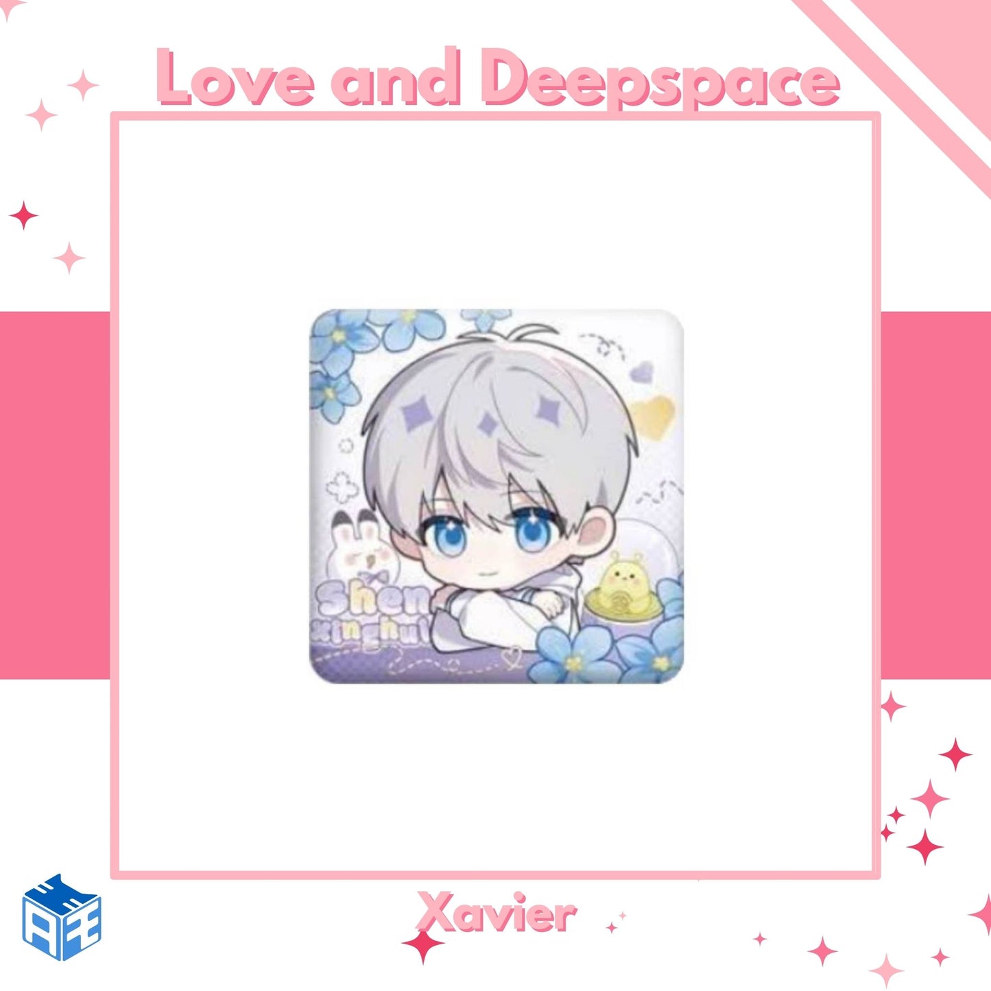 [Limited Edition] Love and Deepspace "Linkon Chibi Report" Badge
