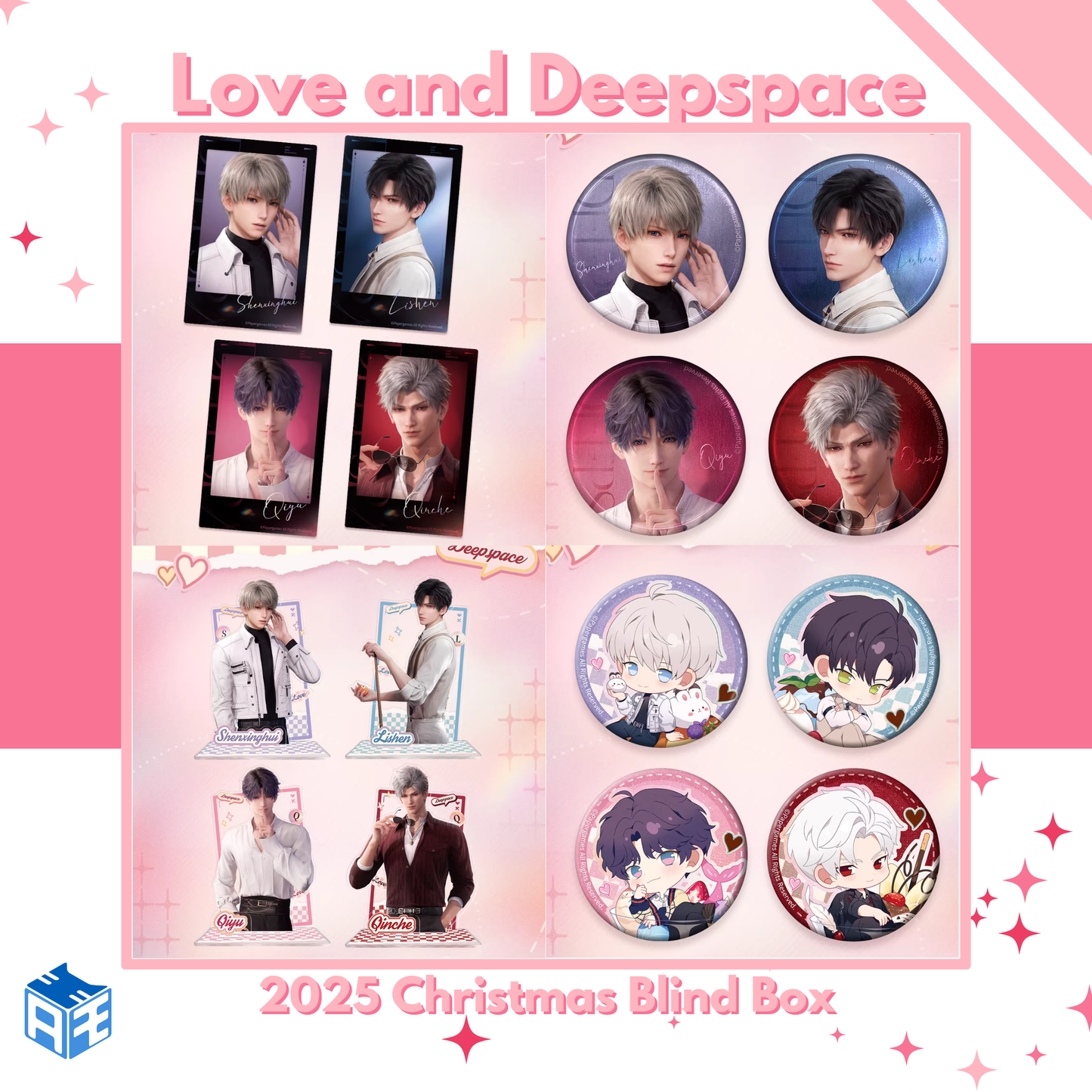 [Limited] Love and Deepspace Boxing Day Character-Selectable Blind Box – Tier 1