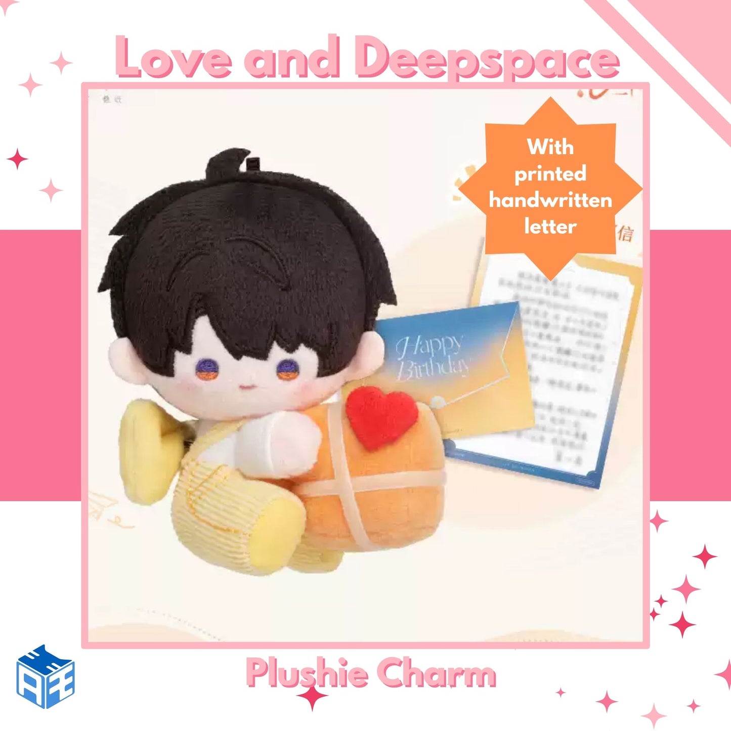 [Birthday Edition Pre-order] Love and Deepspace "Caleb: No-Return Night" Plushie Charm
