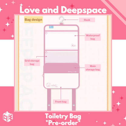 [Pre-order] Love and Deepspace "Roaming the Wilds" Toiletry Bag
