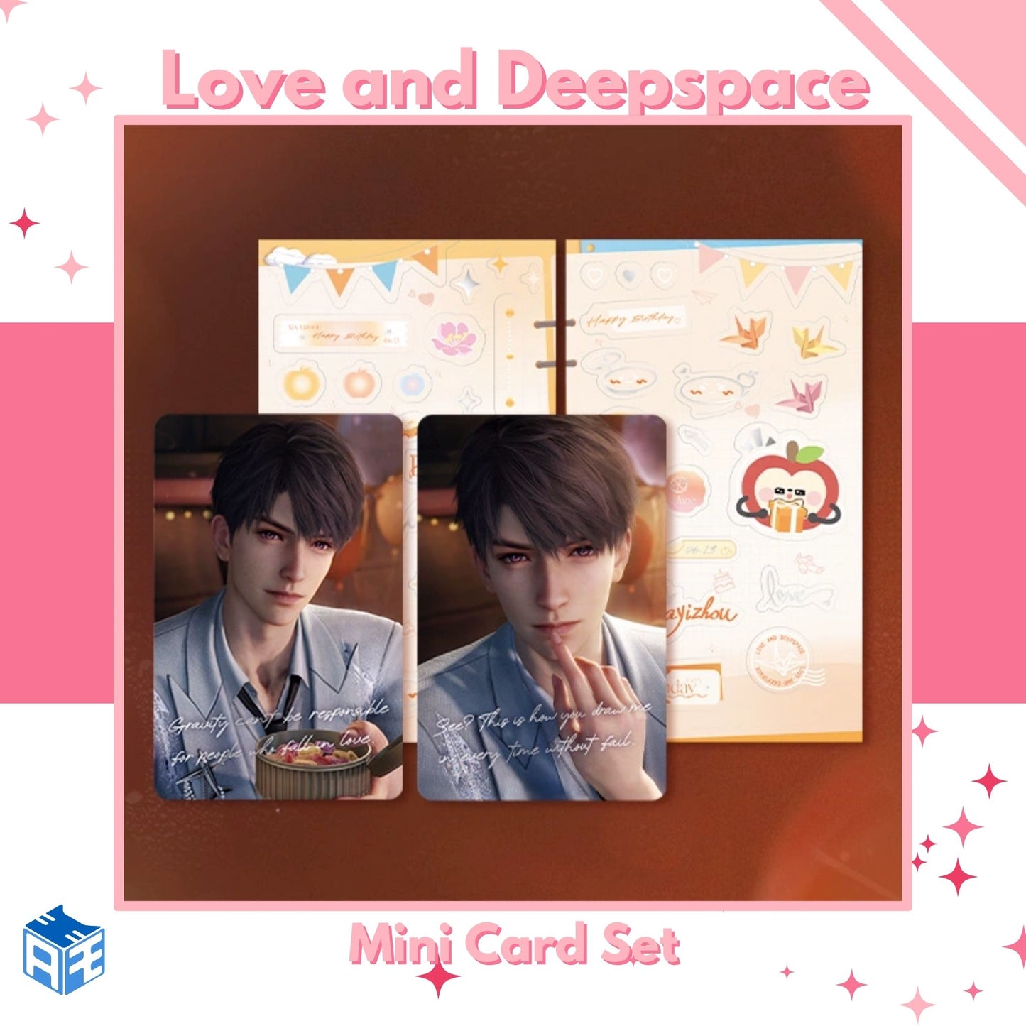 [In Stock] Love and Deepspace "Caleb: No-Return Night" Mini Card Set