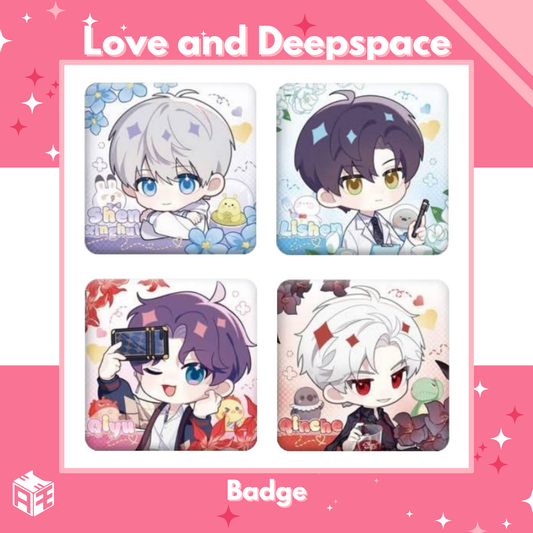 [Limited Edition] Love and Deepspace "Linkon Chibi Report" Badge