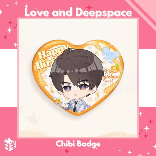 [Birthday Edition Pre-order] Love and Deepspace "Caleb: No-Return Night" Chibi Badge