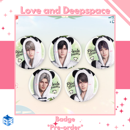 [Pre-order] Love and Deepspace "Panda Breeze" Badge