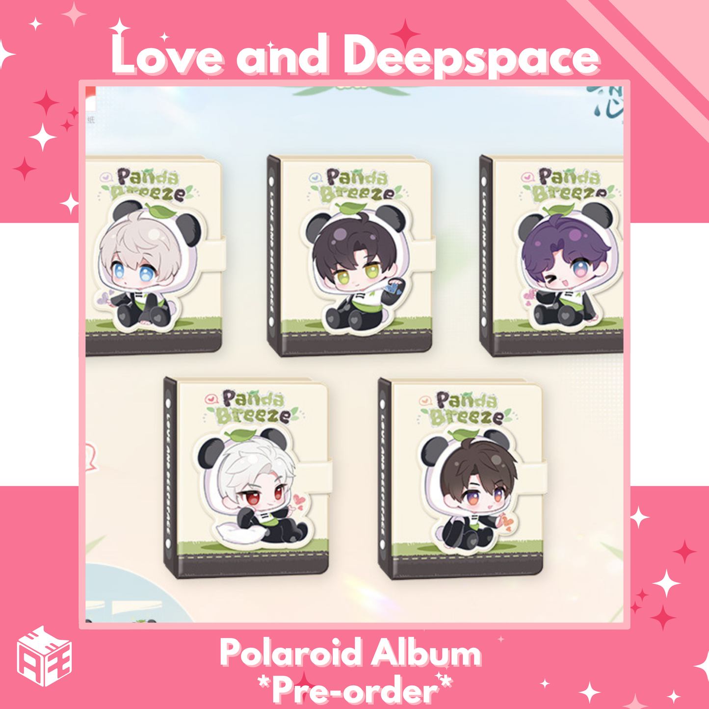 [In Stock] Love and Deepspace "Panda Breeze" Polaroid Album