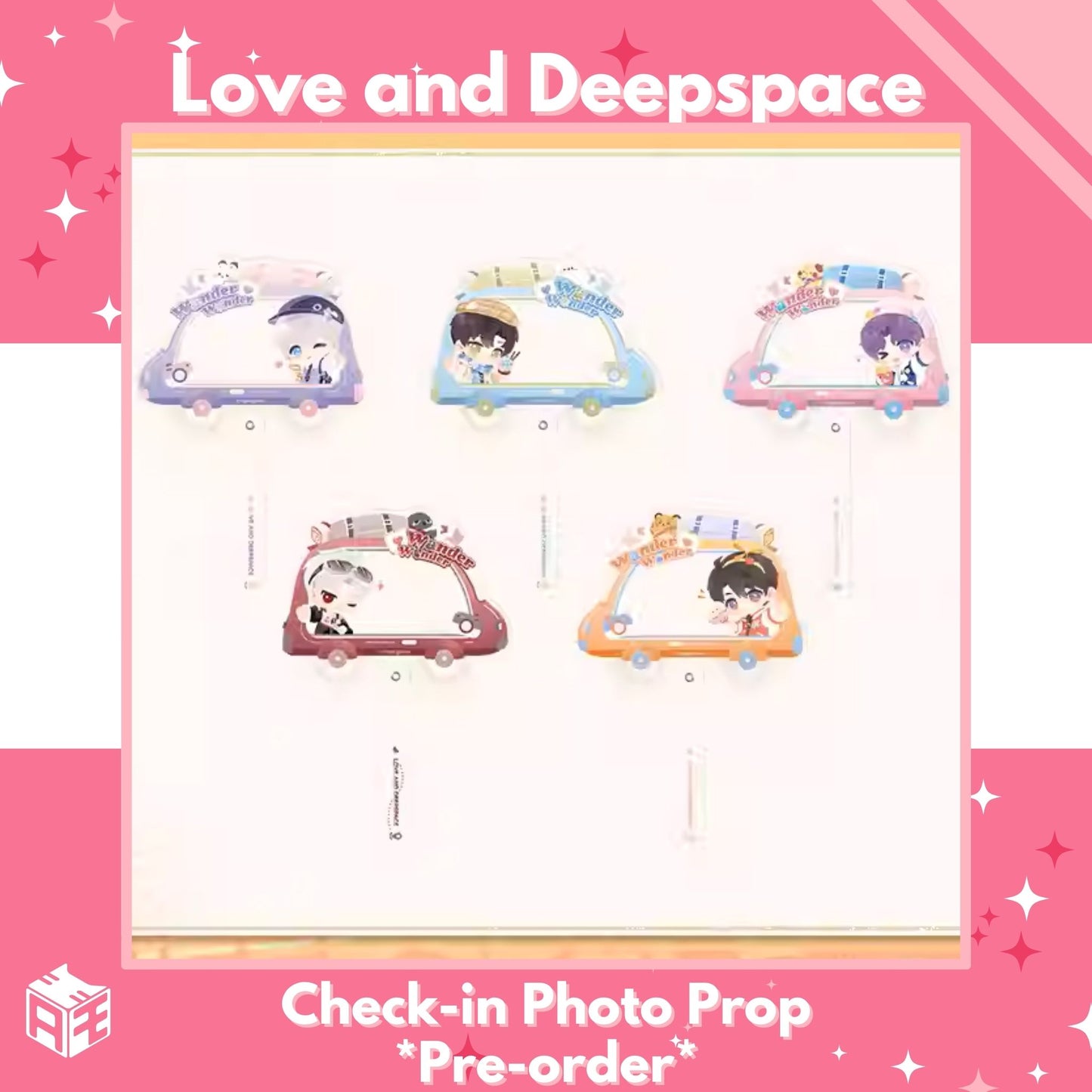 [Pre-order] Love and Deepspace "Roaming the Wilds" Check-in Photo Prop