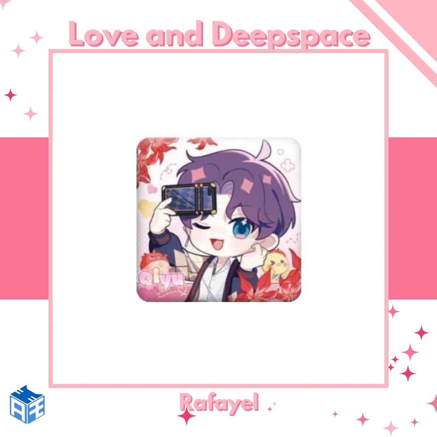 [Limited Edition] Love and Deepspace "Linkon Chibi Report" Badge