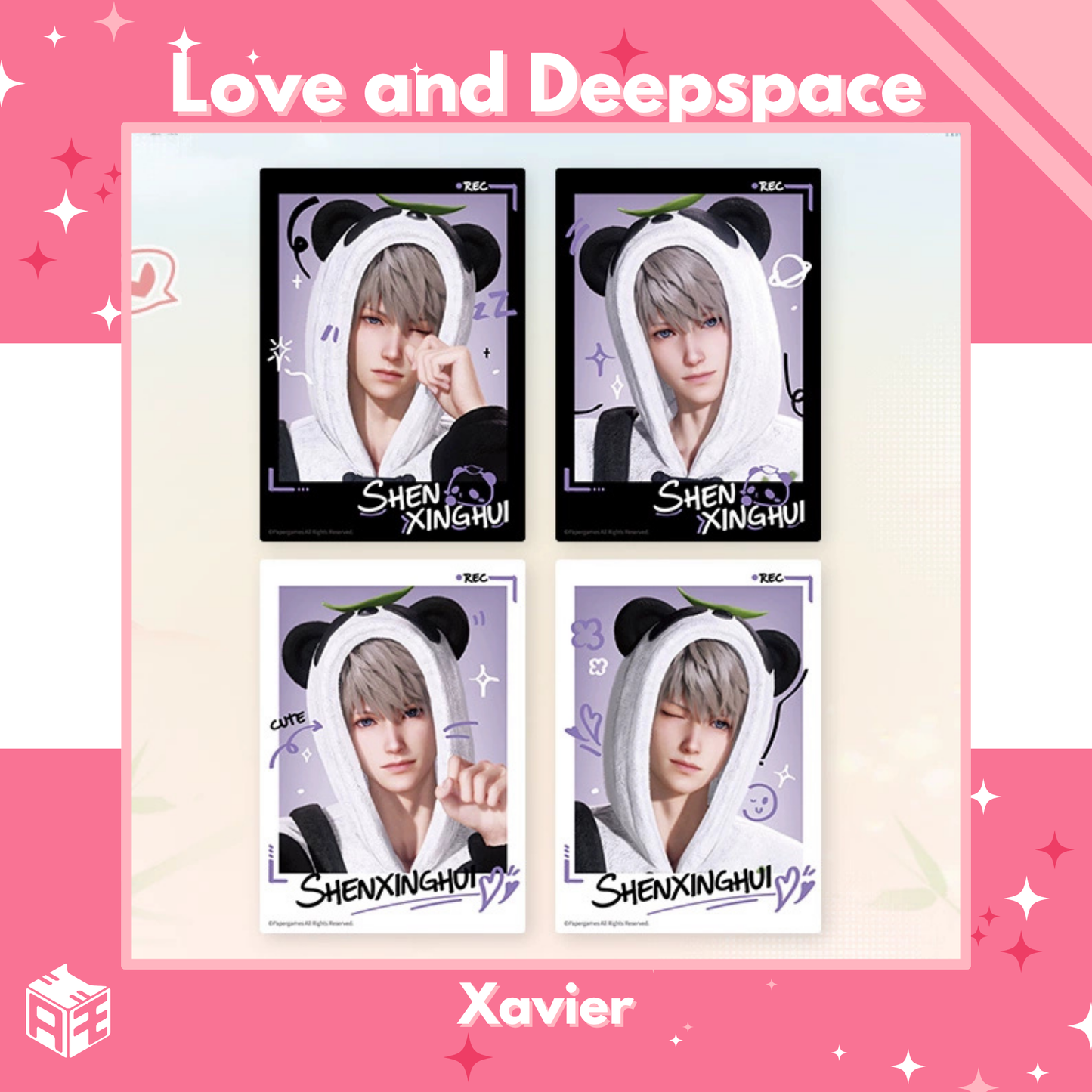 [Pre-order] Love and Deepspace "Panda Breeze" Polaroid Set