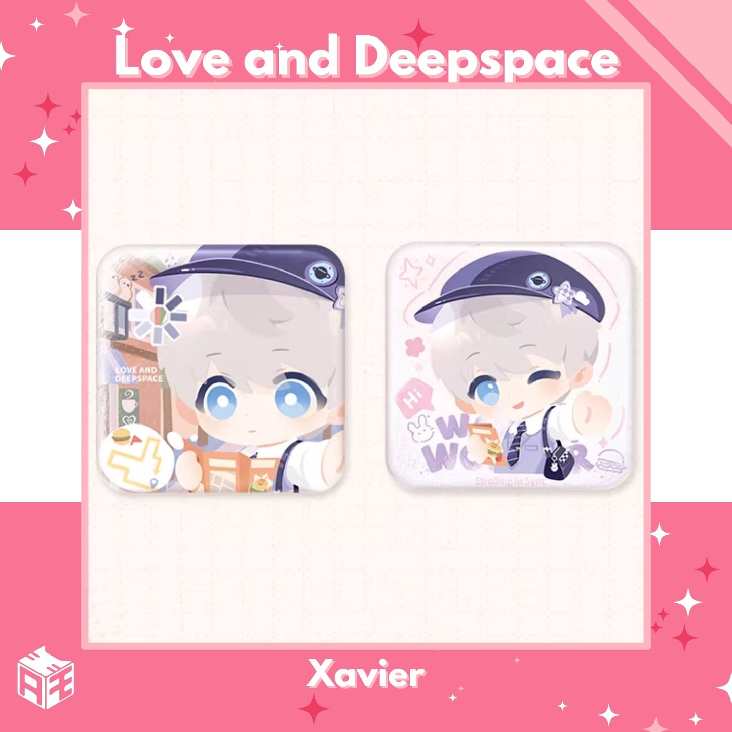 [Pre-order] Love and Deepspace "Roaming the Wilds" Mini Badge Set