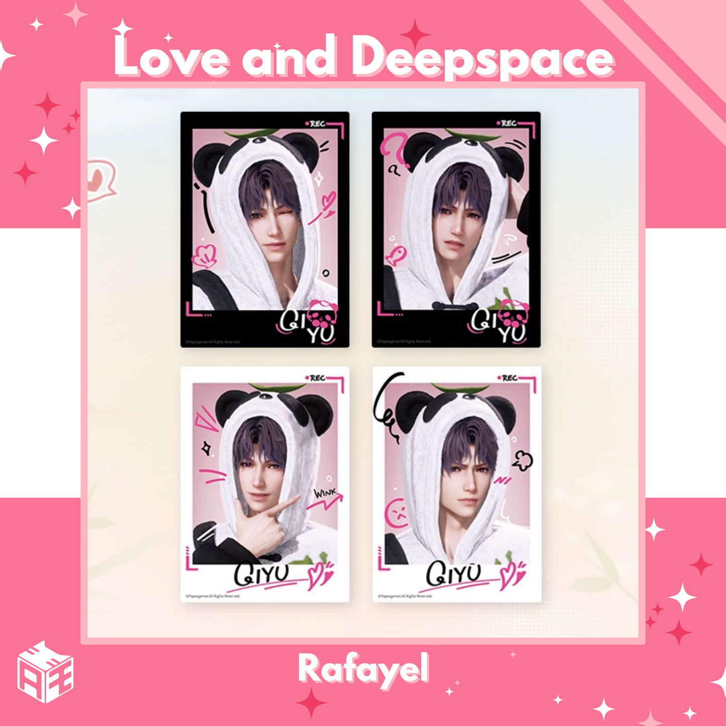 [Pre-order] Love and Deepspace "Panda Breeze" Polaroid Set