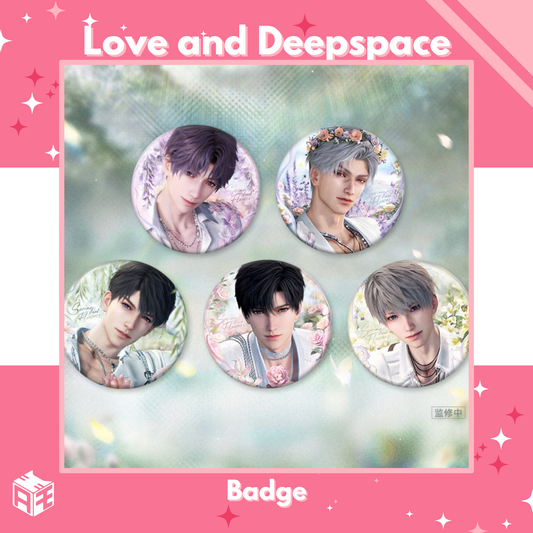 [Pre-order] Love and Deepspace "Spring and Flowers" Badge