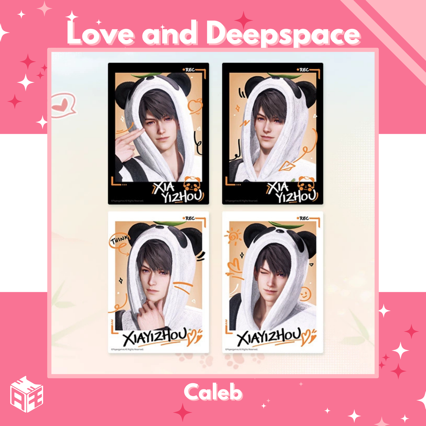 [Pre-order] Love and Deepspace "Panda Breeze" Polaroid Set