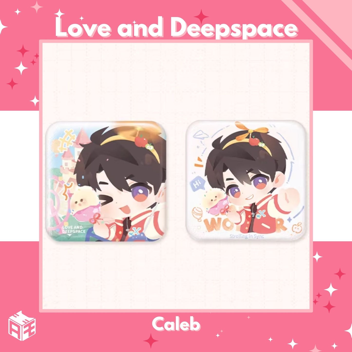 [Pre-order] Love and Deepspace "Roaming the Wilds" Mini Badge Set