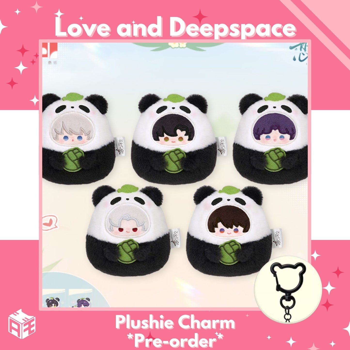 [Pre-order] Love and Deepspace "Panda Breeze" Plushie Charm