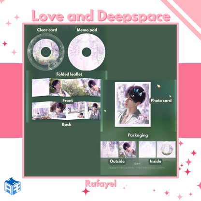 [Pre-order] Love and Deepspace "Spring and Flowers" Letter Fold-Out Collection Set