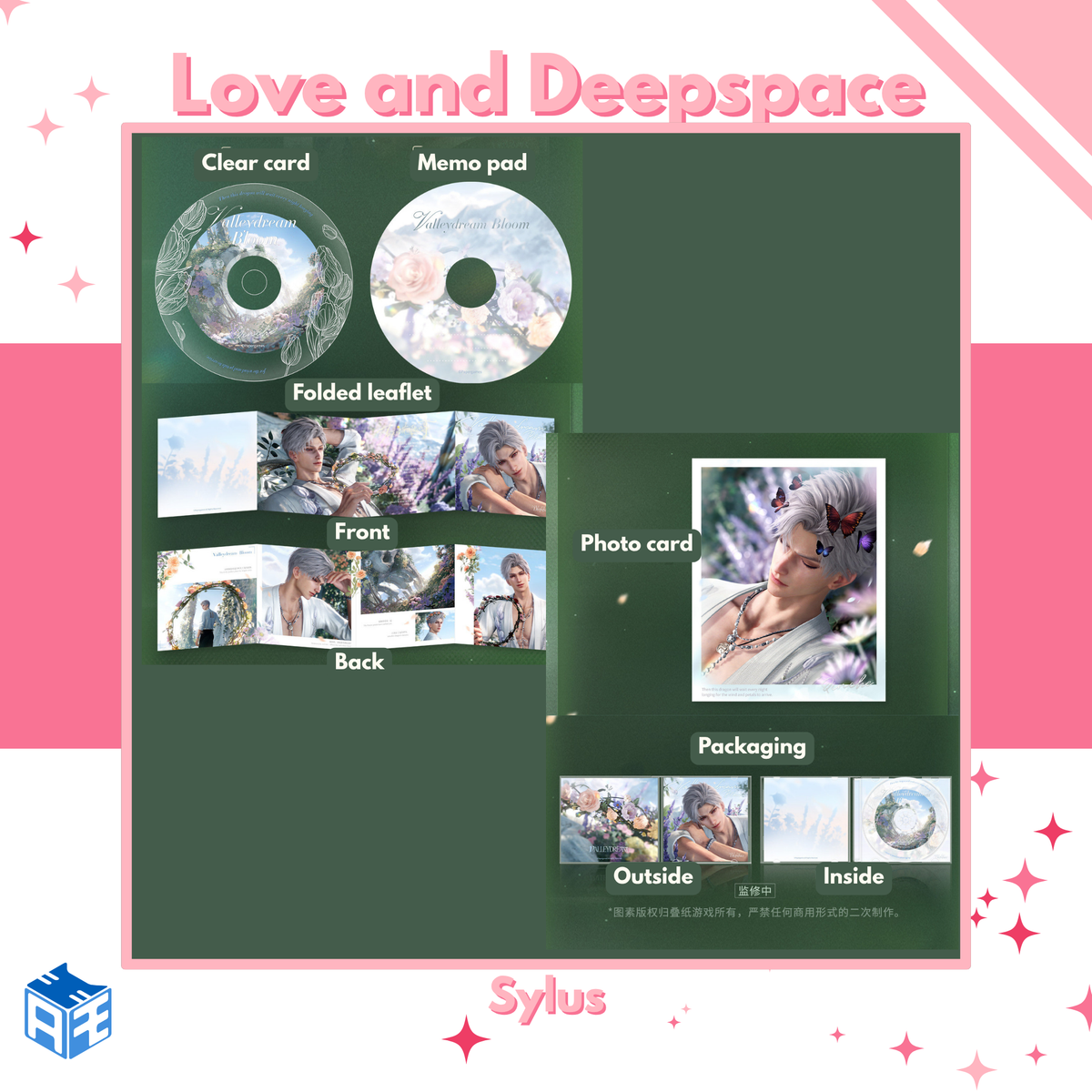 [Pre-order] Love and Deepspace "Spring and Flowers" Letter Fold-Out Collection Set