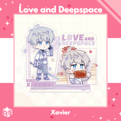 [Limited Edition] Love and Deepspace “Linkon Chibi Report” Acrylic Pen Holder Standee