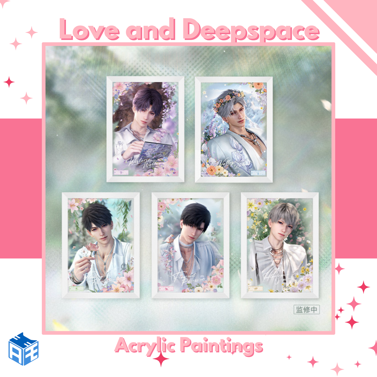 [Pre-order] Love and Deepspace "Spring and Flowers" Acrylic Paintings