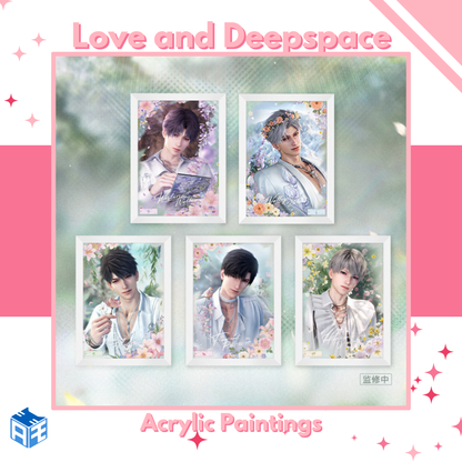 [Pre-order] Love and Deepspace "Spring and Flowers" Acrylic Paintings