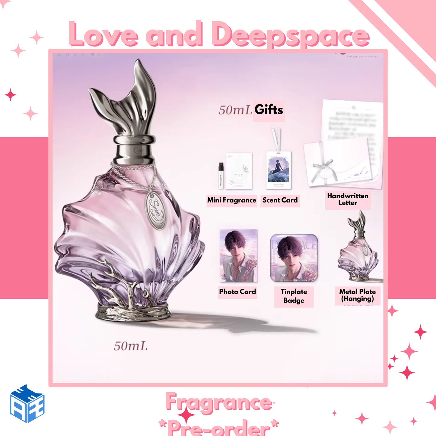 [Pre-order] Love and Deepspace Rafayel Siren’s Oath Fragrance Set