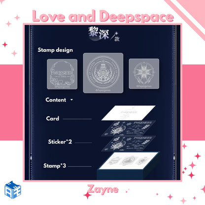 [Pre-order] Love and Deepspace "When Time Writes Back" Stamp Set