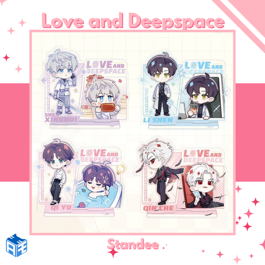[Limited Edition] Love and Deepspace “Linkon Chibi Report” Acrylic Pen Holder Standee