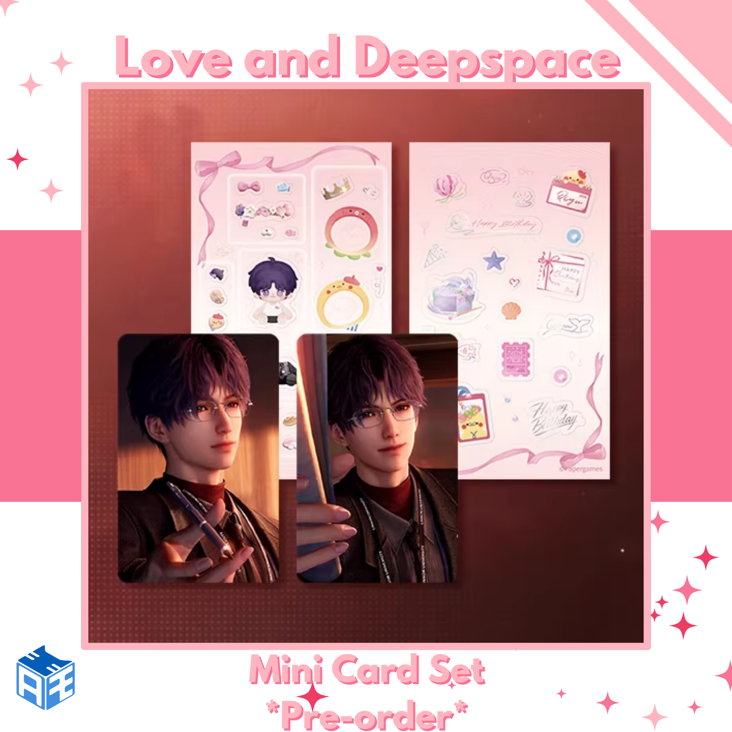[Birthday Edition Pre-order] Love and Deepspace "Rafayel: Duskbright Steps" Mini Card Set