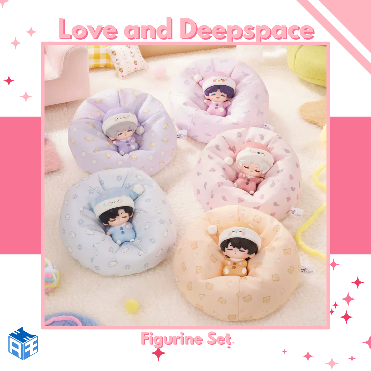 [Pre-order] Love and Deepspace "Sweet Dreams in Your Palm" Figure Set