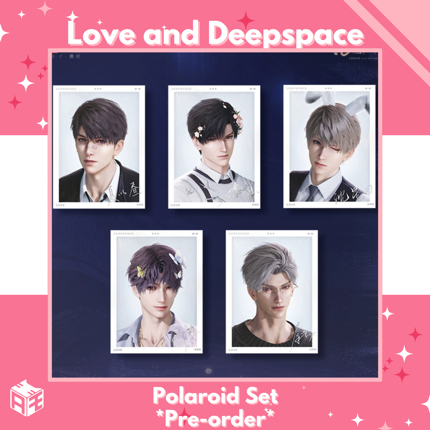 [In Stock] Love and Deepspace "2025 Bilibili World" Polaroid Set