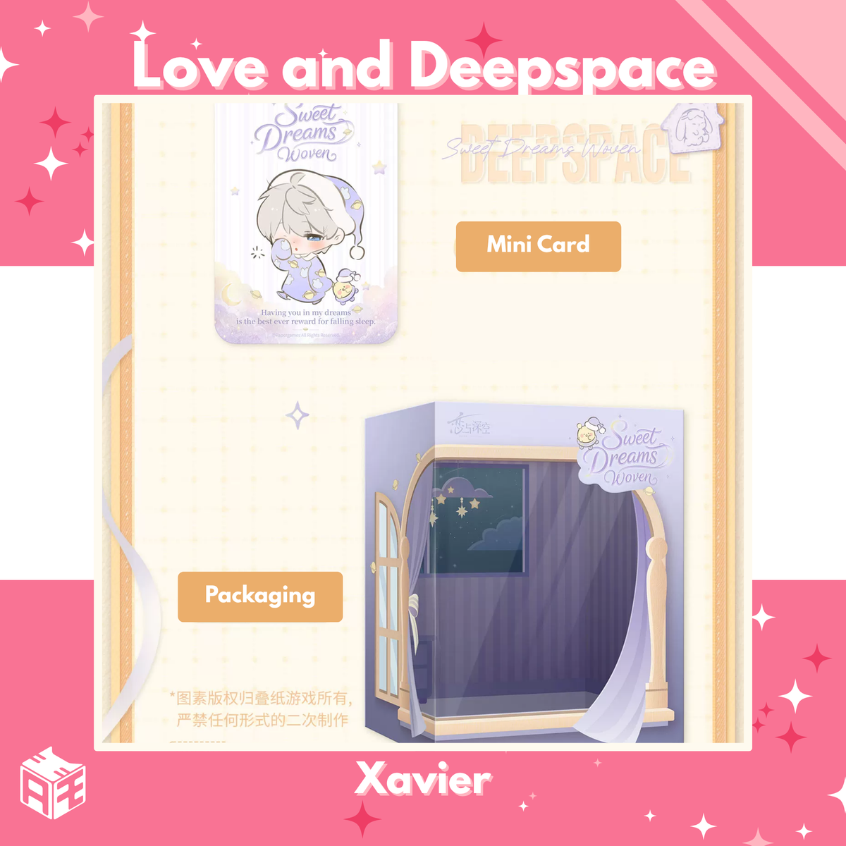 [Pre-order] Love and Deepspace "Sweet Dreams in Your Palm" Figure Set