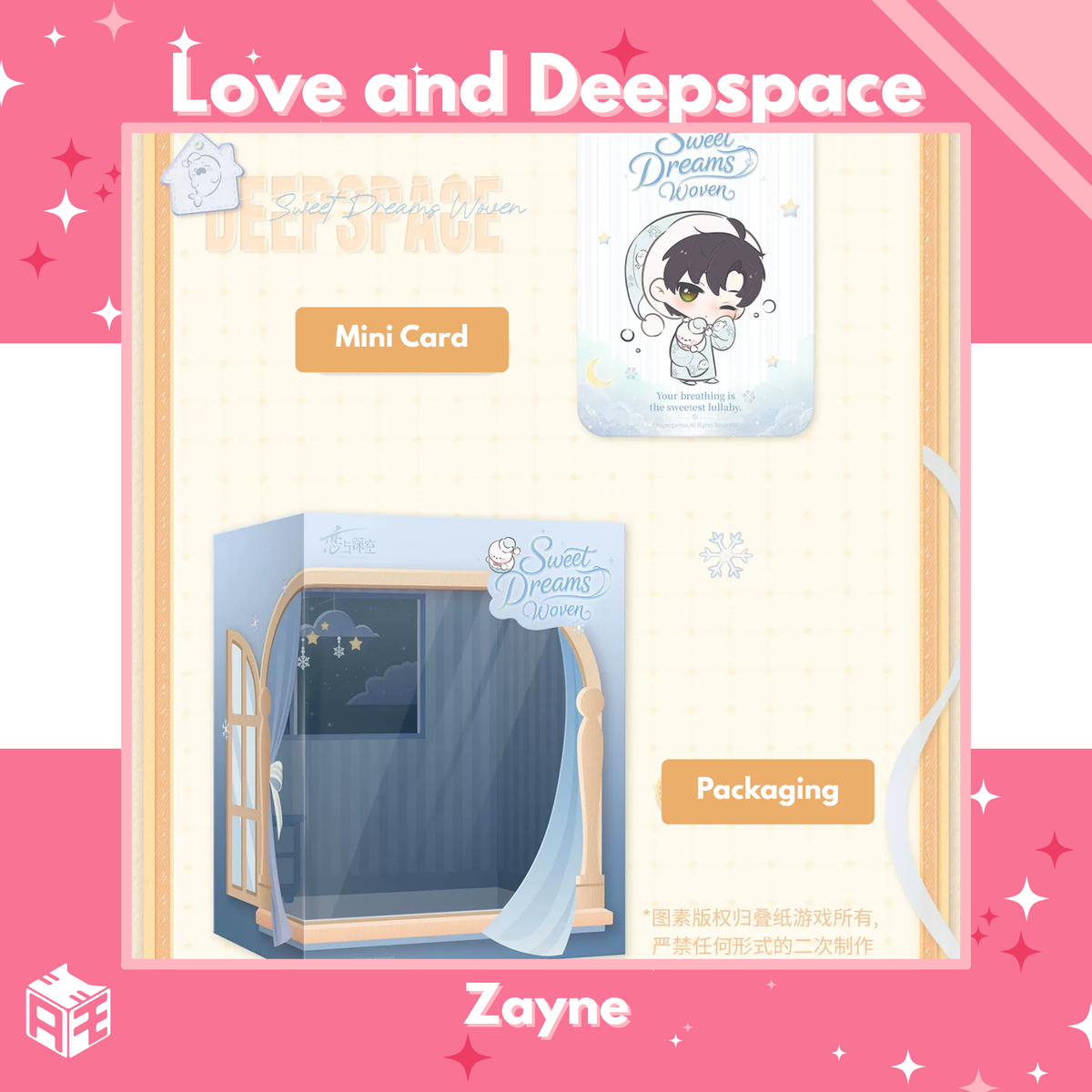 [Pre-order] Love and Deepspace "Sweet Dreams in Your Palm" Figure Set